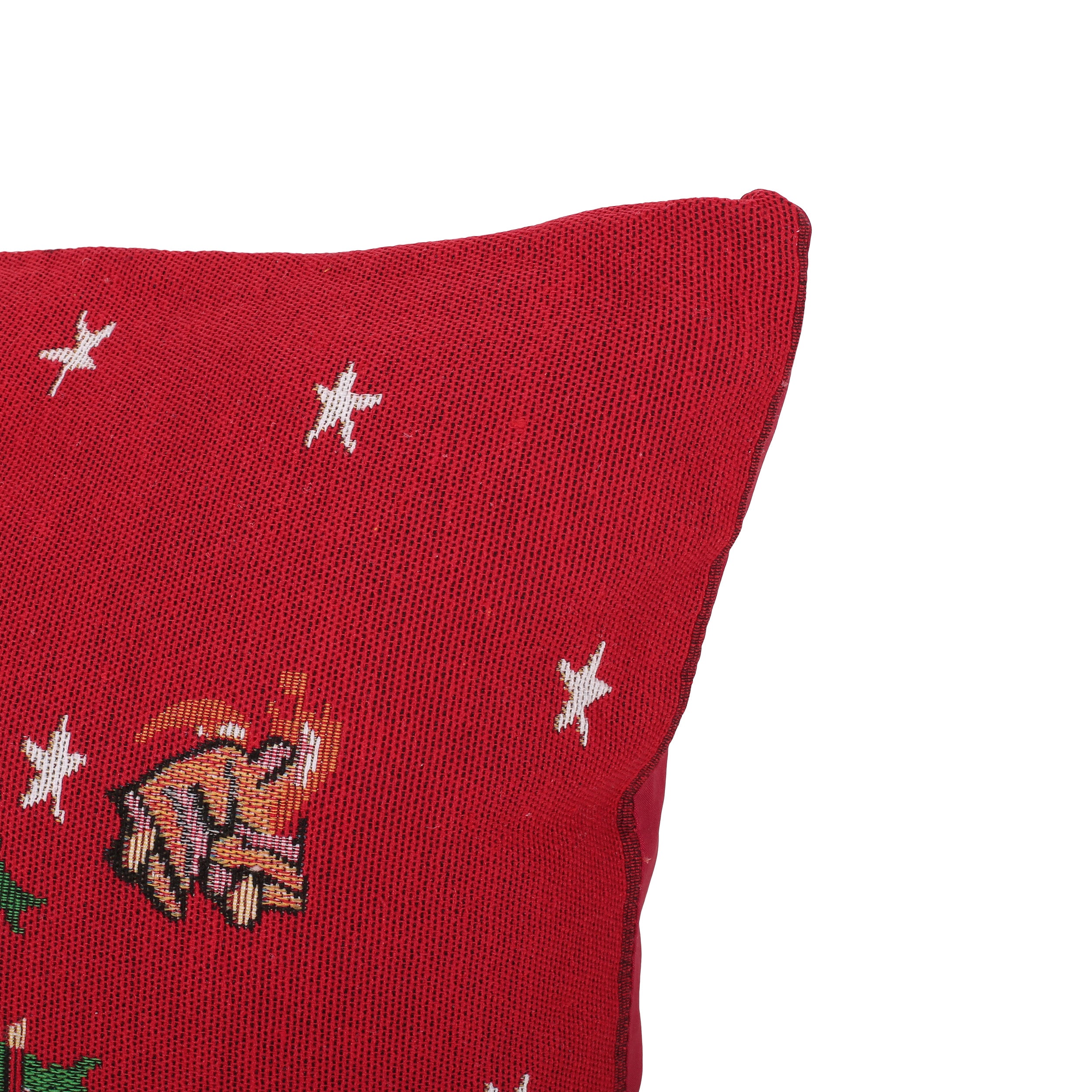 Benoit Modern Fabric Christmas Throw Pillow Cover