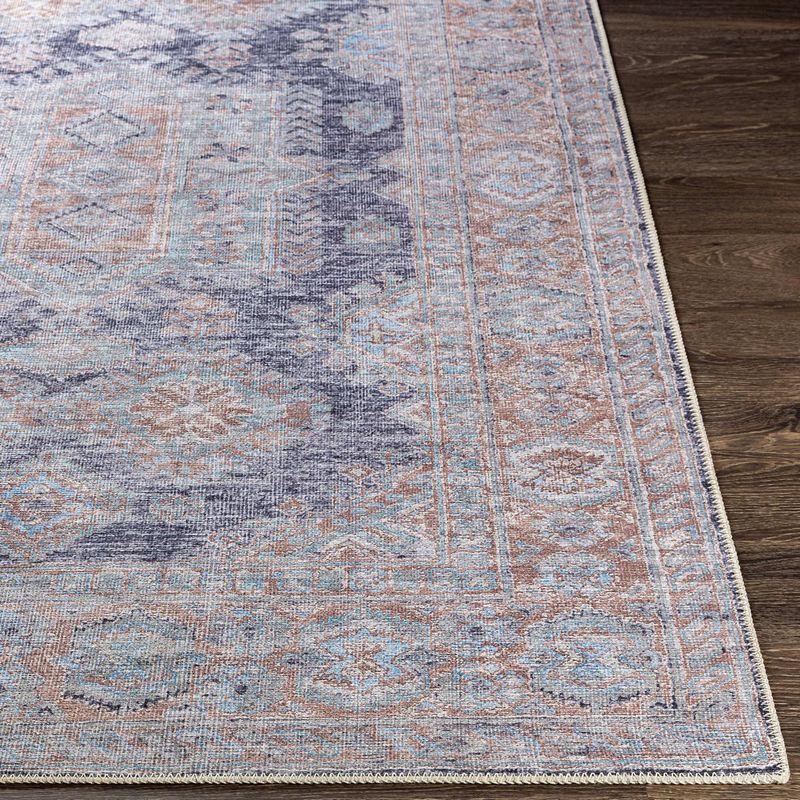 Landsmeer Traditional Washable Area Rug