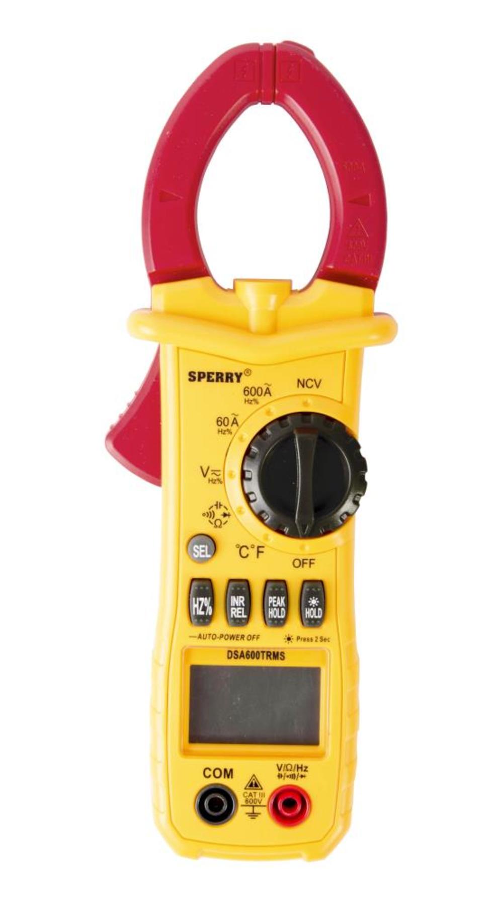 Sperry Instruments True RMS 600A Clamp Meter