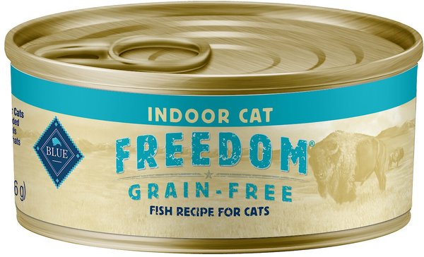 Blue Buffalo Freedom Indoor Adult Fish Recipe Grain-Free Canned Cat Food