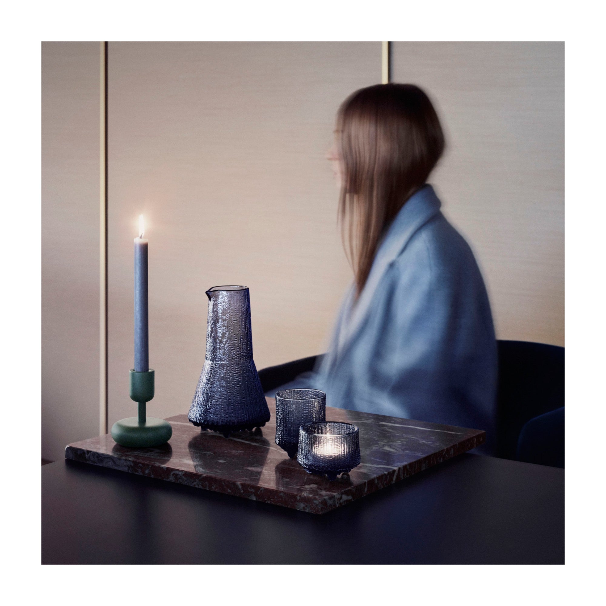 Ultima Thule Tealight Candleholder in Various Colors design by Tapio Wirkkala for Iittala