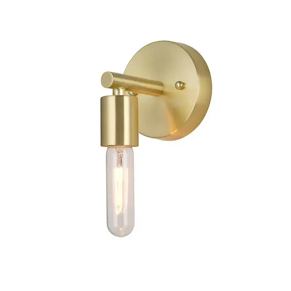 Wall Sconce with Bulb - 4.75x4.75x5.52