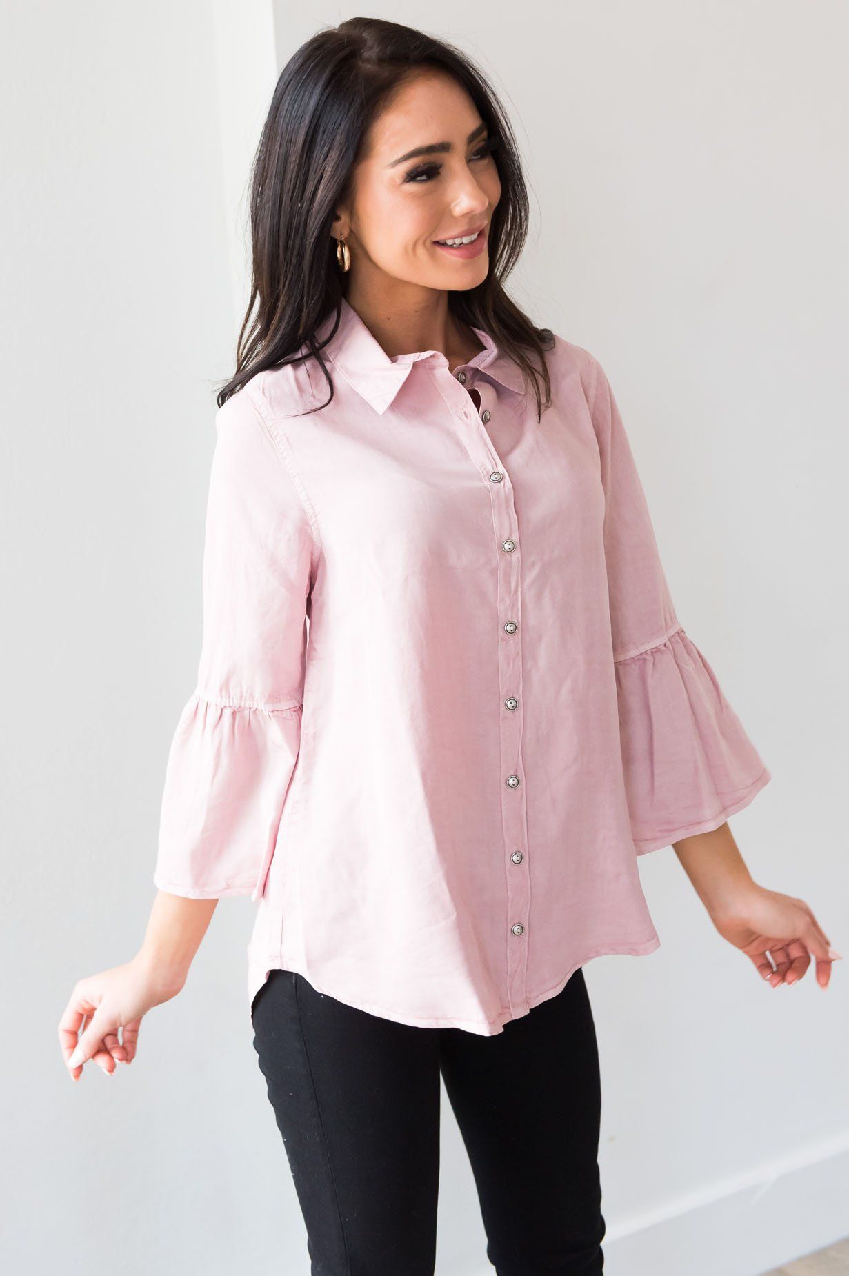 Only A Day Dream Modest Blouse