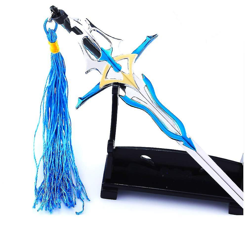 The King's Avatar Lord Grim Yexiu Weapons Metal Model Action Figure Arts Toys Collection Keychain Gift