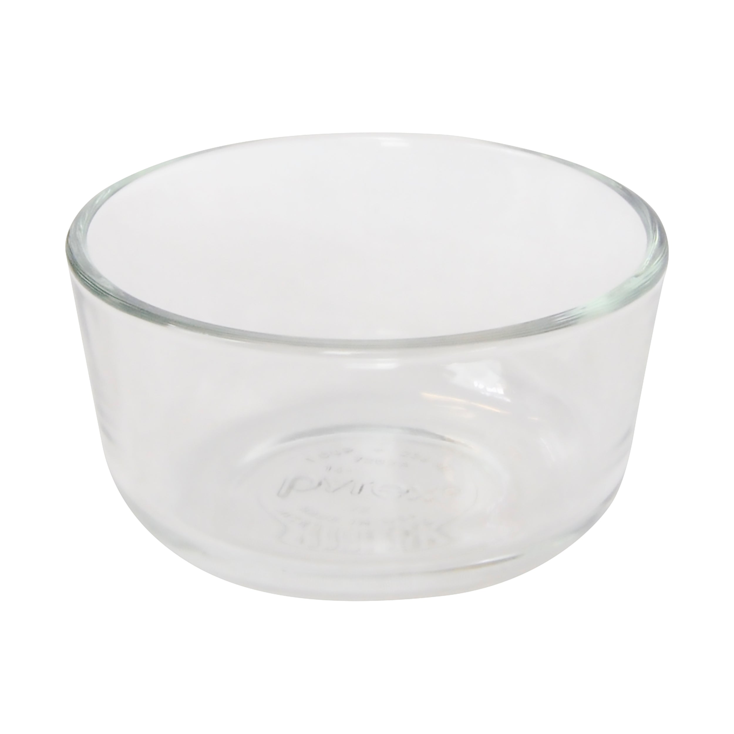 Pyrex 7202 1-Cup Round Clear Glass Food Storage Bowl (2-Pack)