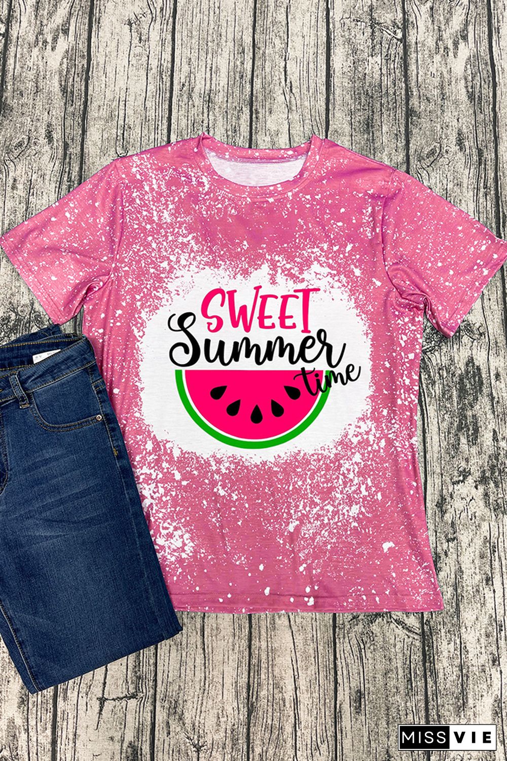 Sweet Summertime Graphic Tee Wholesale