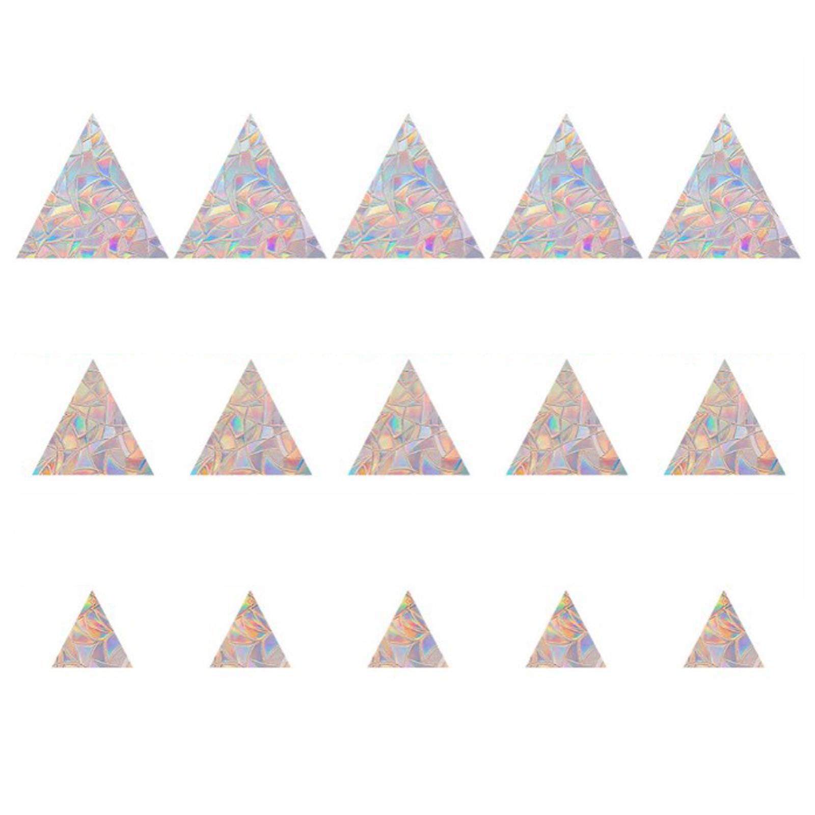 Rainbow Prism Electrostatic Sticker Glass Sticker Mirror Surface Sticker (a10)