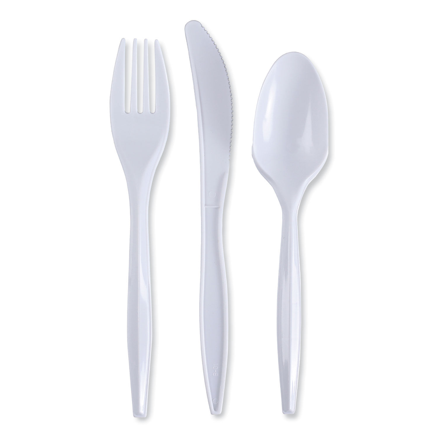 Three-Piece Cutlery Kit by Boardwalkandreg; BWKCOMBOKIT