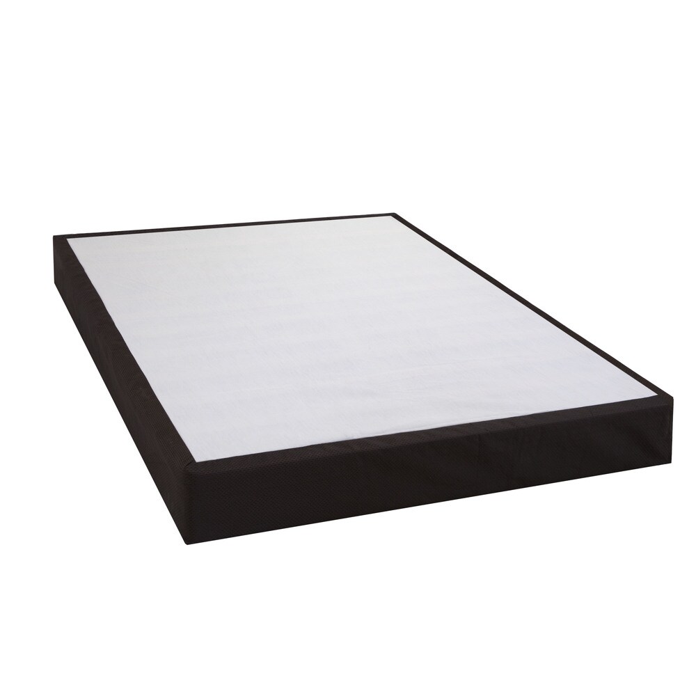 ComforPedic from Beautyrest Choose Your Comfort 10 inch Gel Memory Foam Mattress Set   White   White/Brown