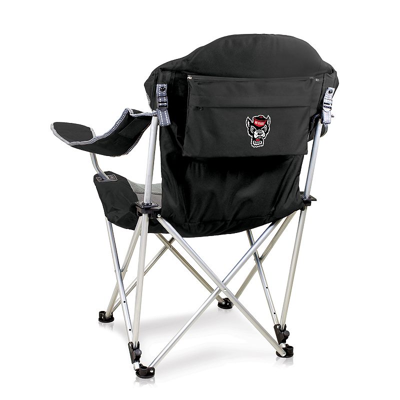 Picnic Time North Carolina State Wolfpack Reclining Camp Chair