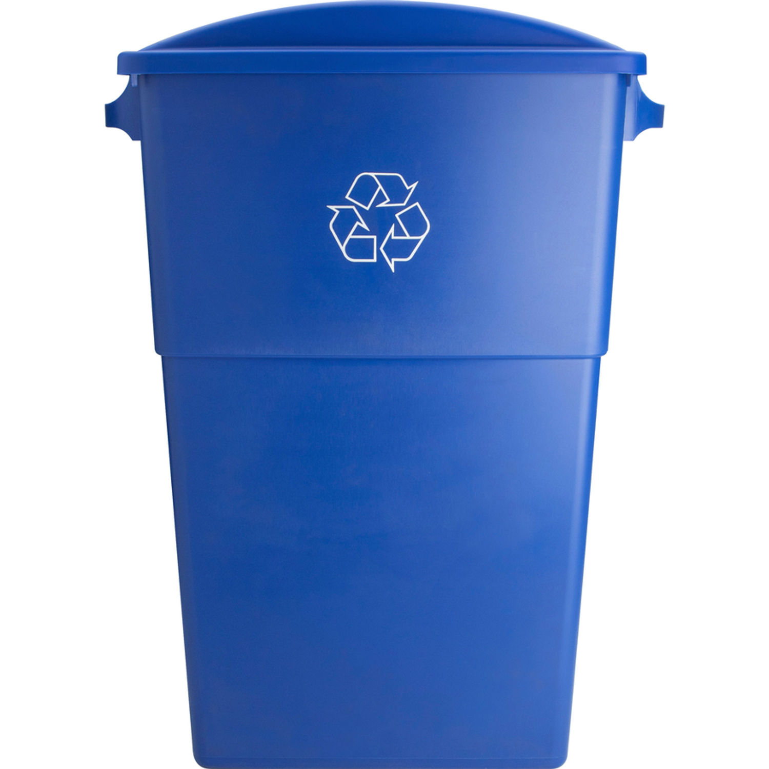 23-gallon Recycling Bin Round Cutout Lid by Genuine Joe GJO98219CT