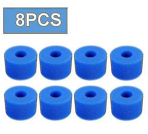 4/6/8pcs Lay In Clean Spa Hot Tub S1 Washable Bio Foam Vi Lazy Filter