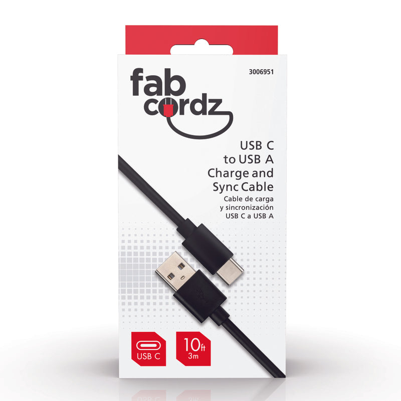 CS CABLE USB-TYPEC 10'