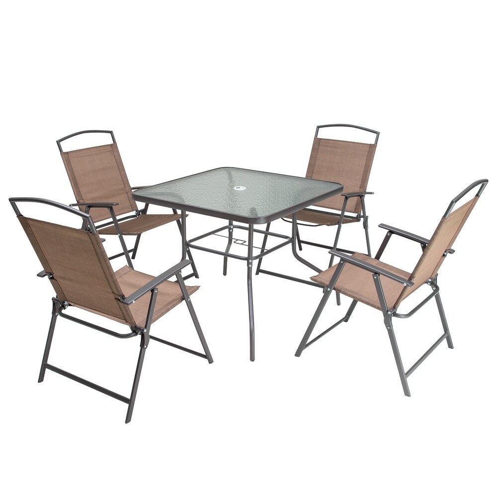 Crestlive Products 5 piece Patio Dining Set   See the specifications