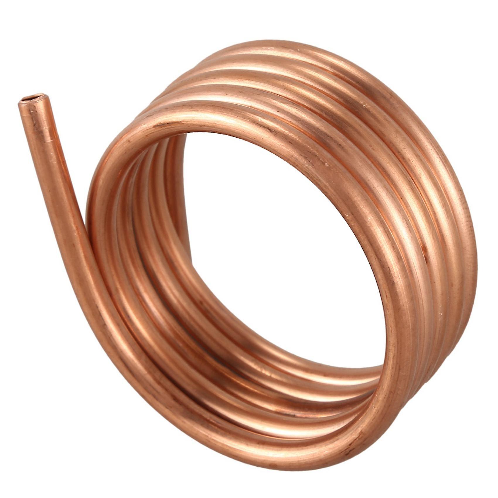 2x Water Cooling Pipes Tube Water Cooled Pure Copper Ring For 775 Brushed Rc Boat Motor