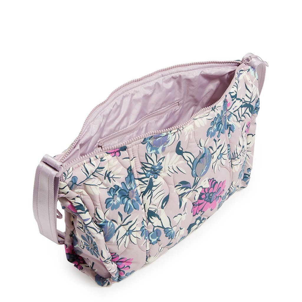 Vera Bradley  Featherweight Crossbody Bag in Fresh-Cut Floral Lavender