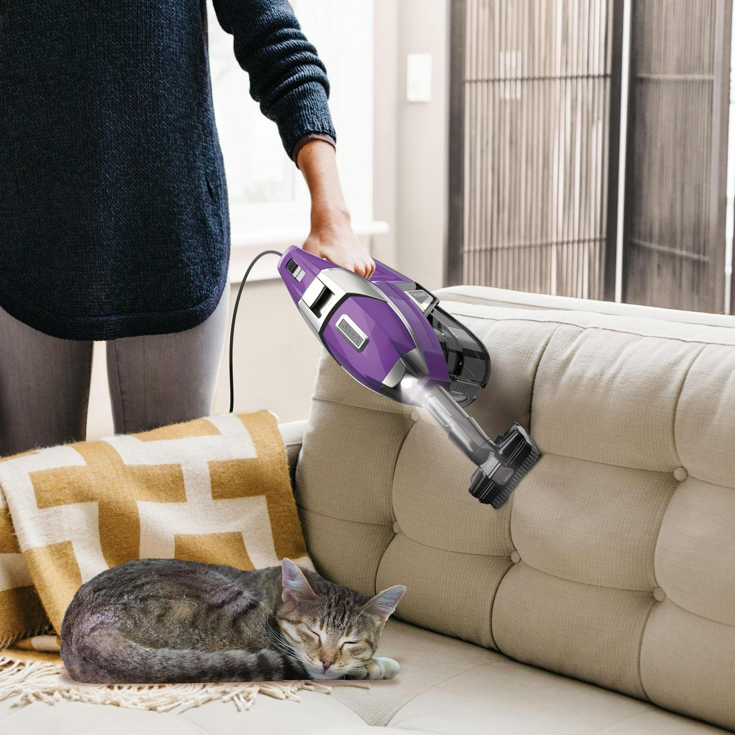 Shark Rocket Pet Pro Corded Stick Vacuum with Self-Cleaning Brush roll