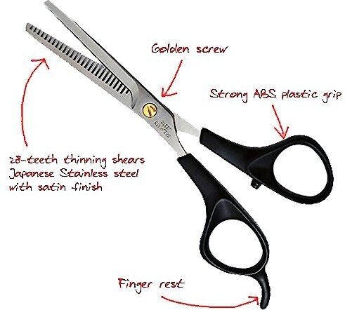 Pet Magasin Professional Thinning Scissors with Toothed Blade