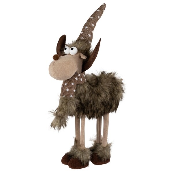 Standing Four Legged Moose Christmas Figure