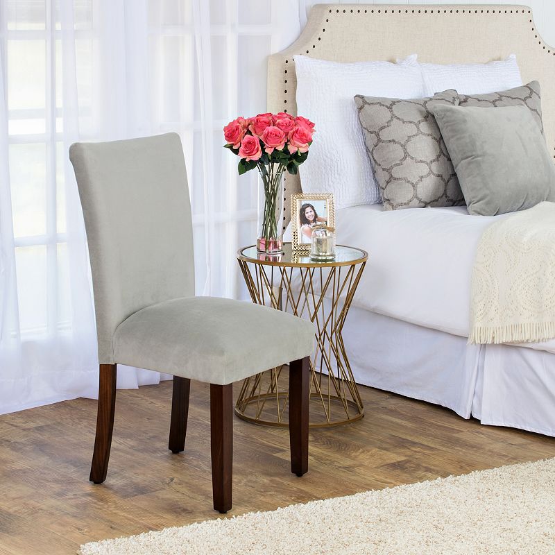 HomePop Velvet Dining Chair 2-piece Set