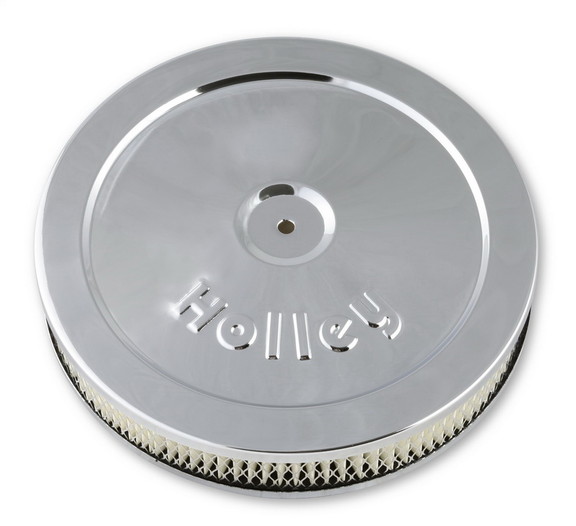 Holley 120 145 Chrome Round Air Cleaner