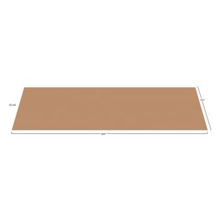 G-Floor Rib 8.5 ft. x 22 ft. Sandstone Vinyl Garage Flooring Cover and Protector GF55RB8622SN