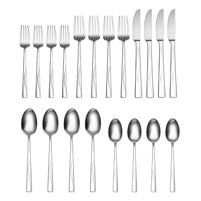 Oneida Stream 20-pc. Flatware Set