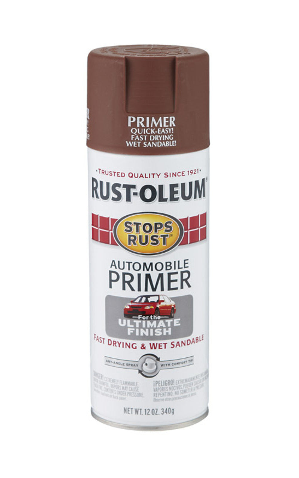 SPRYPAINT RED AUTO 12OZ