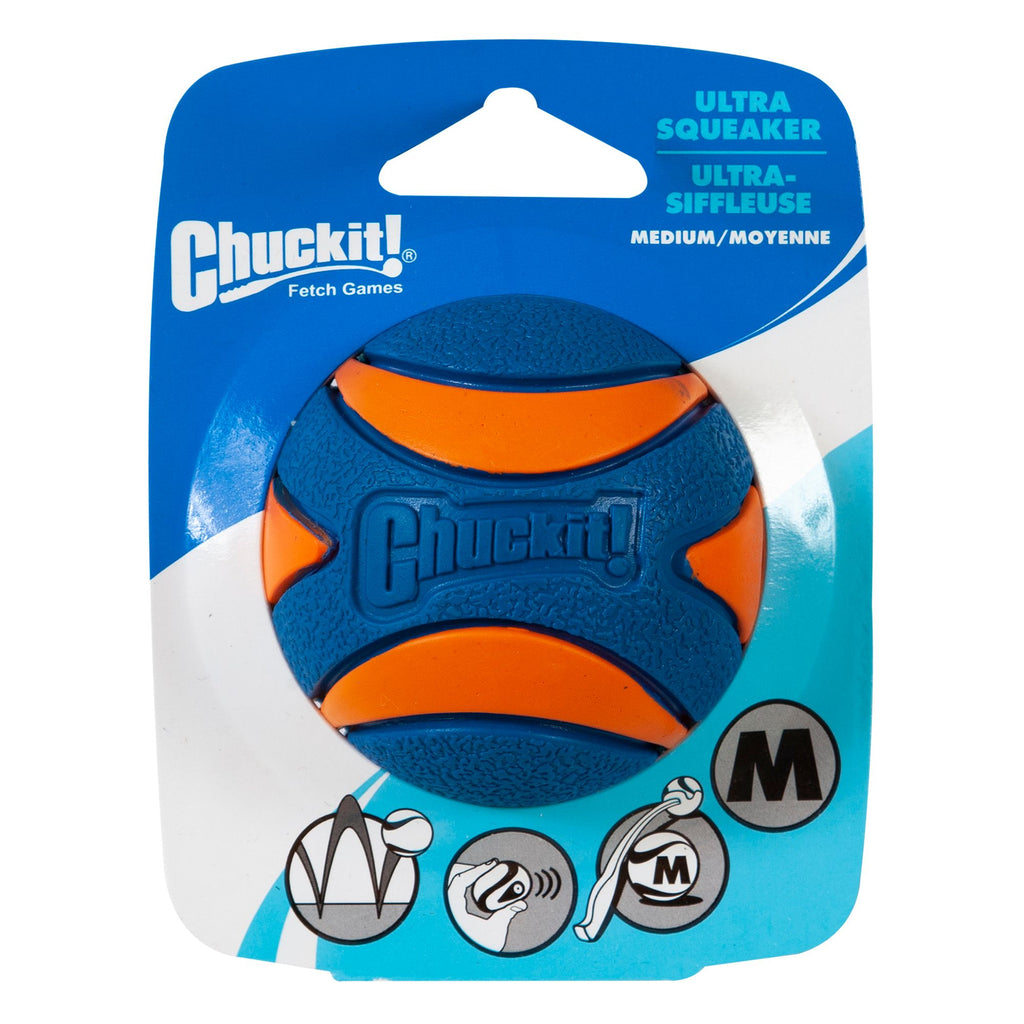 Chuckit! Ultra Squeaker Ball Dog Toy Medium