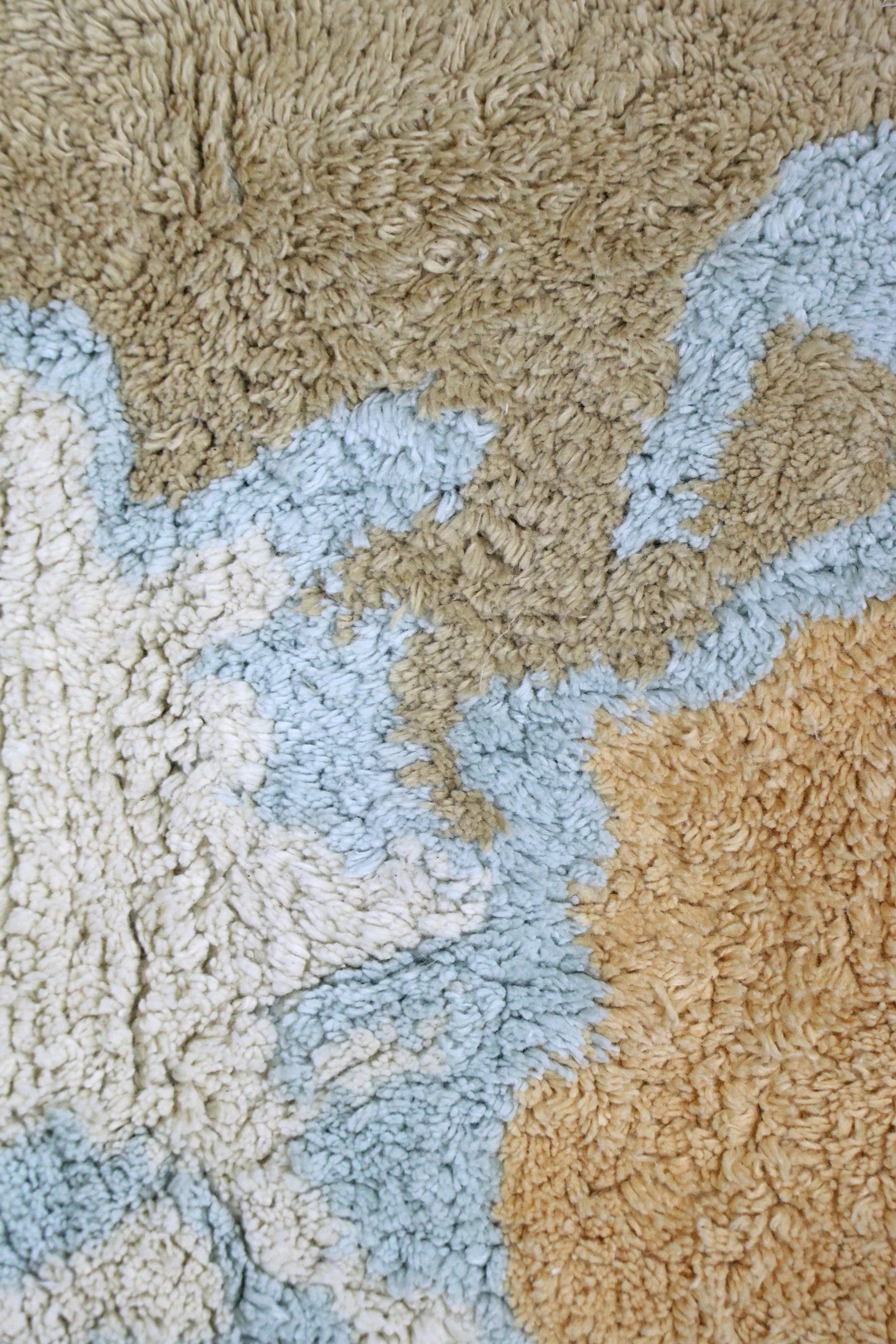 Mini Worldmap Washable Rug