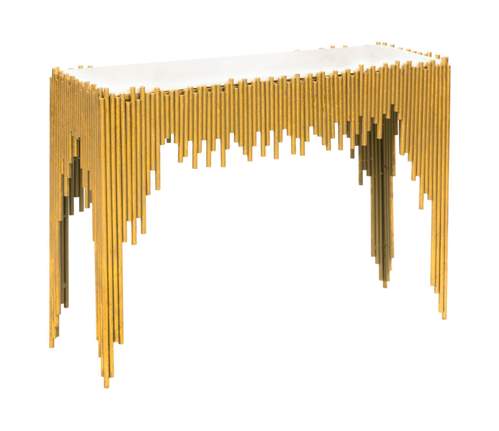 Waterfall Console Table