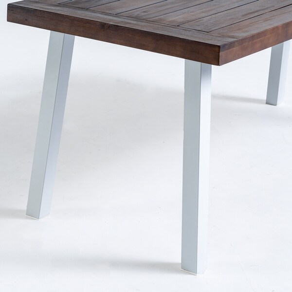 Della Acacia Wood Dining Table