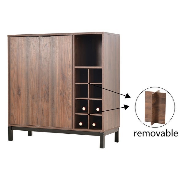 34 inch Sideboards Buffets With Wine Racks Storage