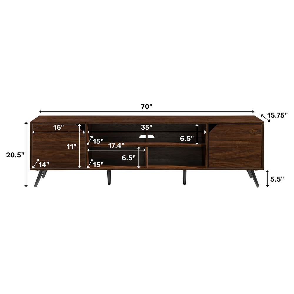 Middlebrook Designs Mid Century Modern 70 inch TV Stand