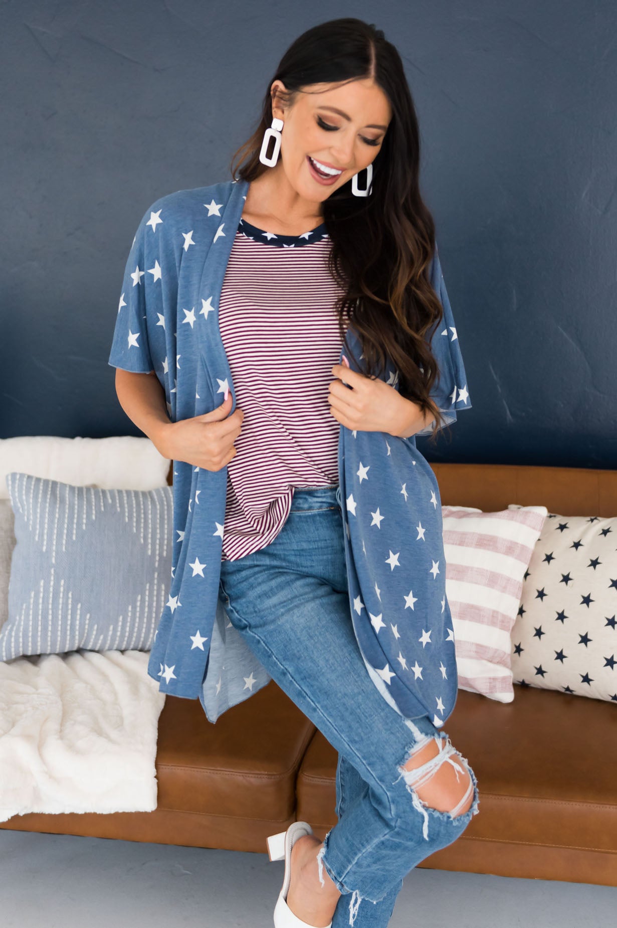 All American Girl Modest Cardigan