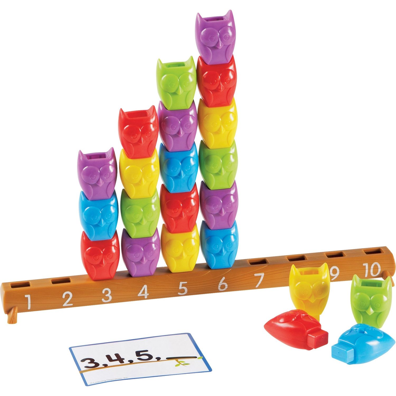 1-10 Counting Owl Activity Set by Learning Resources LRN7732