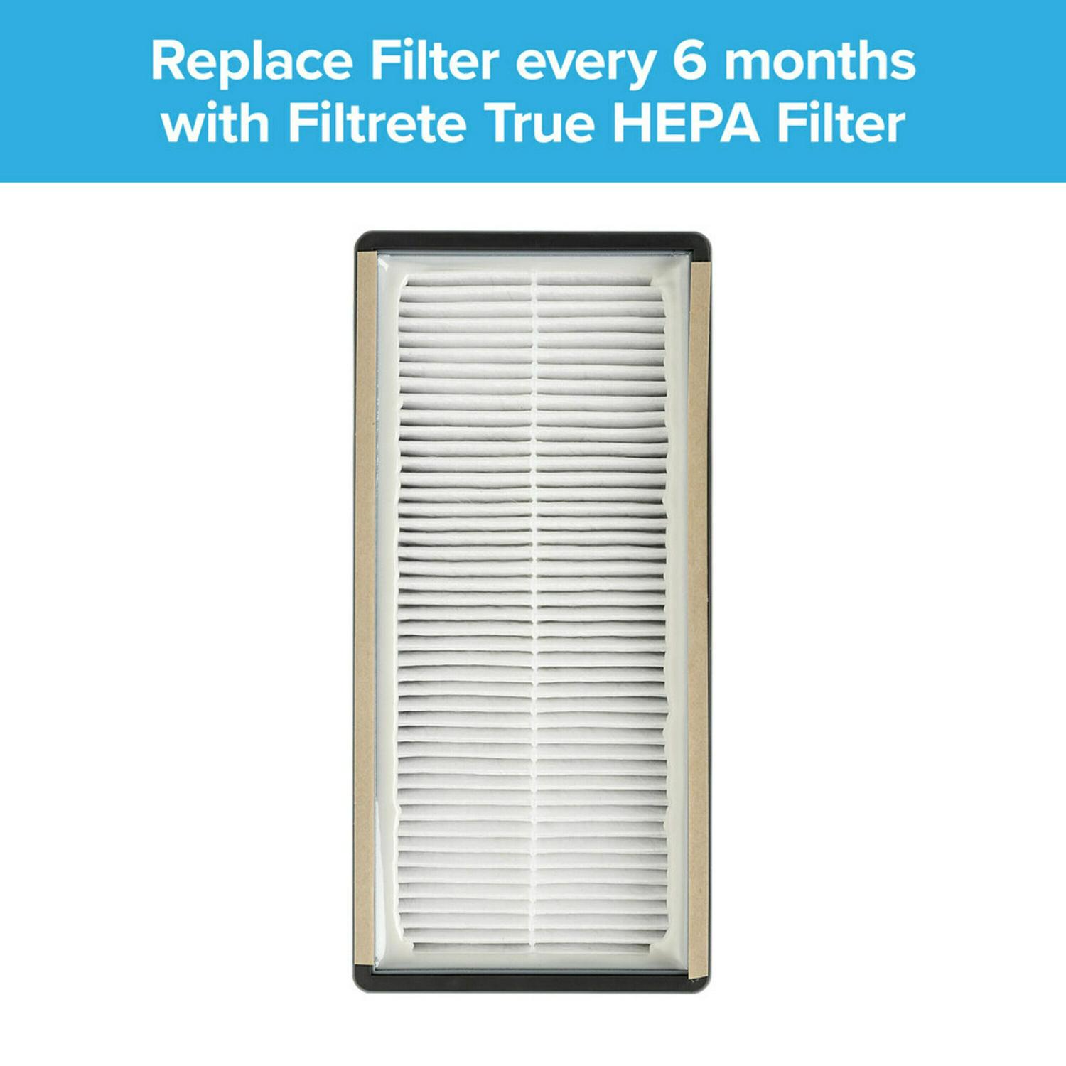 Filtrete by 3M Air Purifier， Small Room， 80 sq. ft.