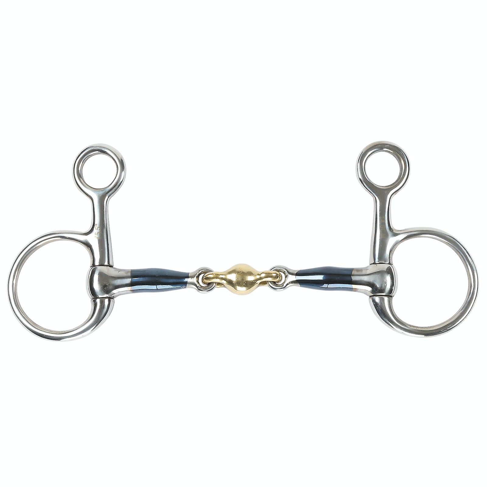 Shires Sweet Iron Lozenge Horse Hanging Cheek Snaffle Bit