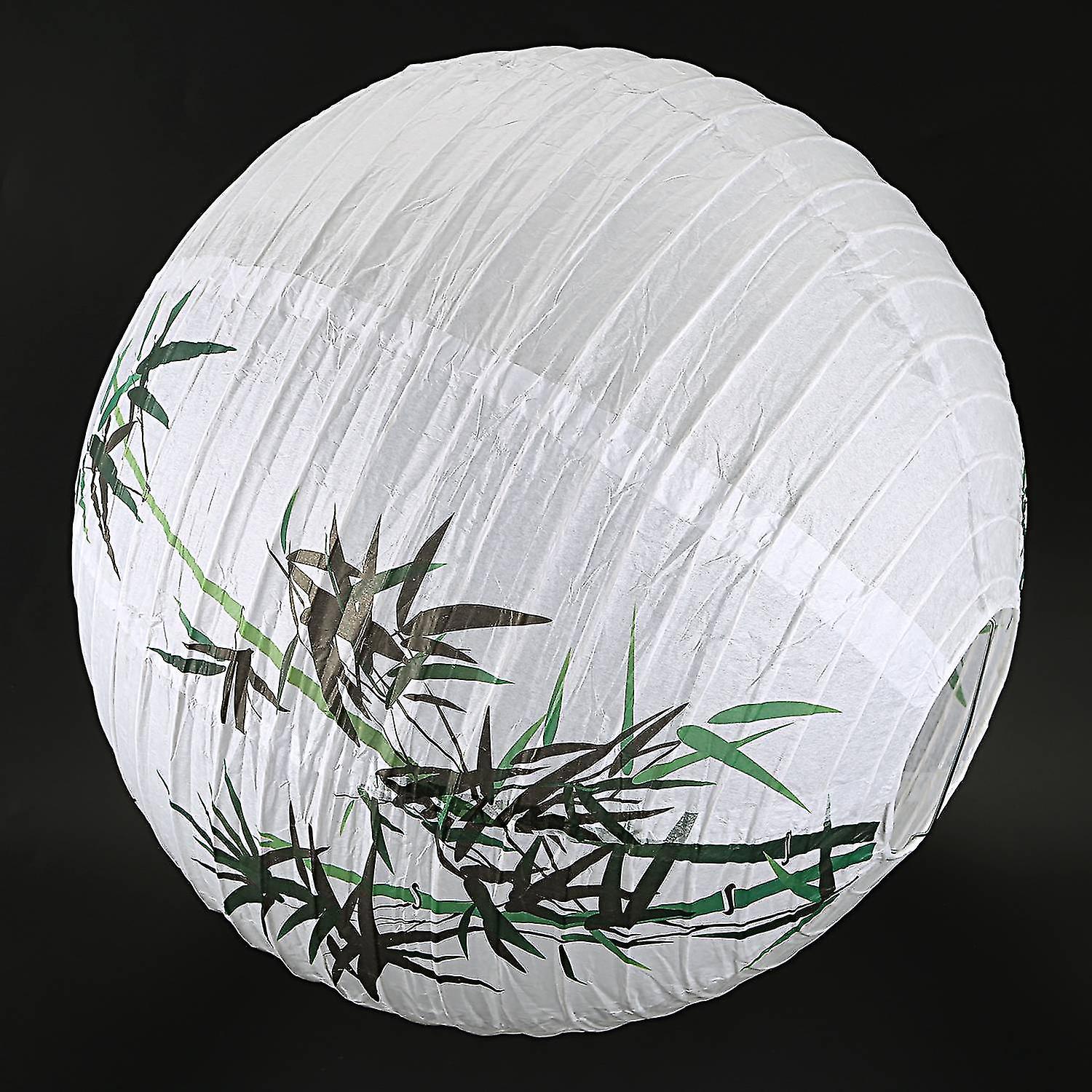 35cm Lamp Shade Paper Lantern Oriental Style Light Decoration， Bamboo