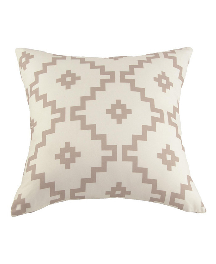 Donna Sharp Mesquite Geo Square Decorative Pillow， 16