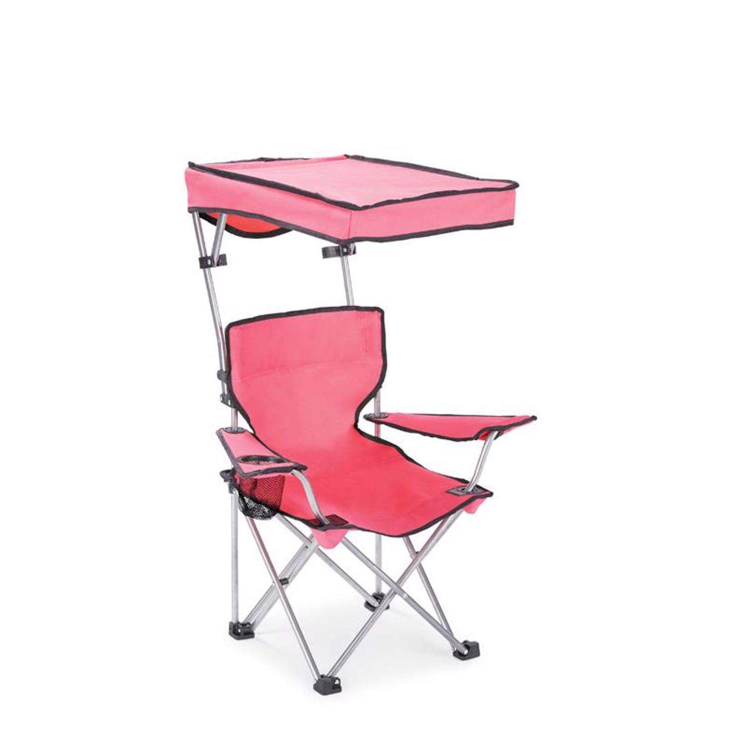 QuikShade Pink Canopy Kids Folding Chair