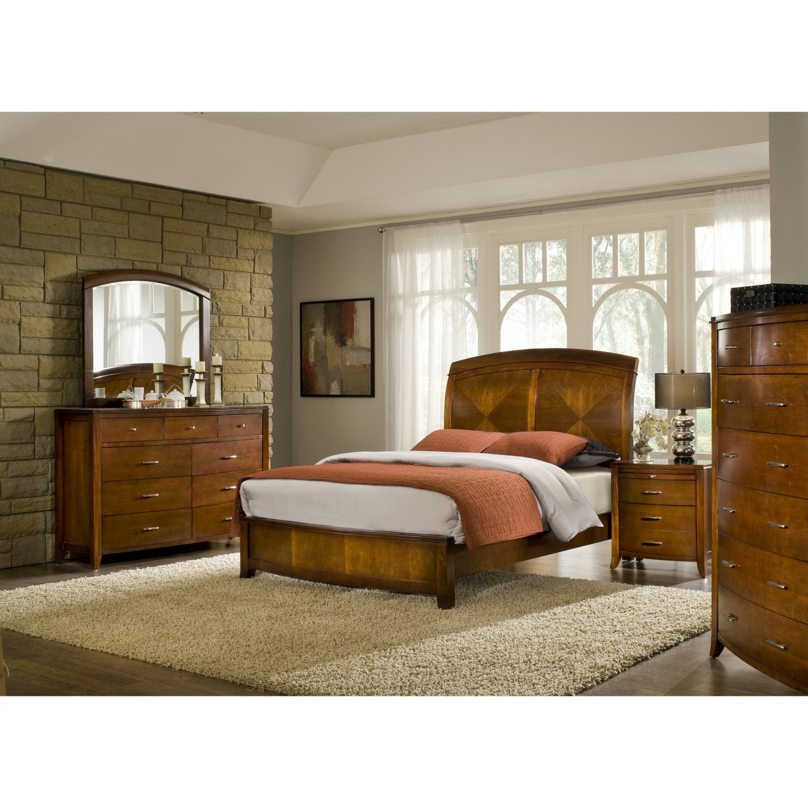 Modus Brighton Storage Sleigh Bed