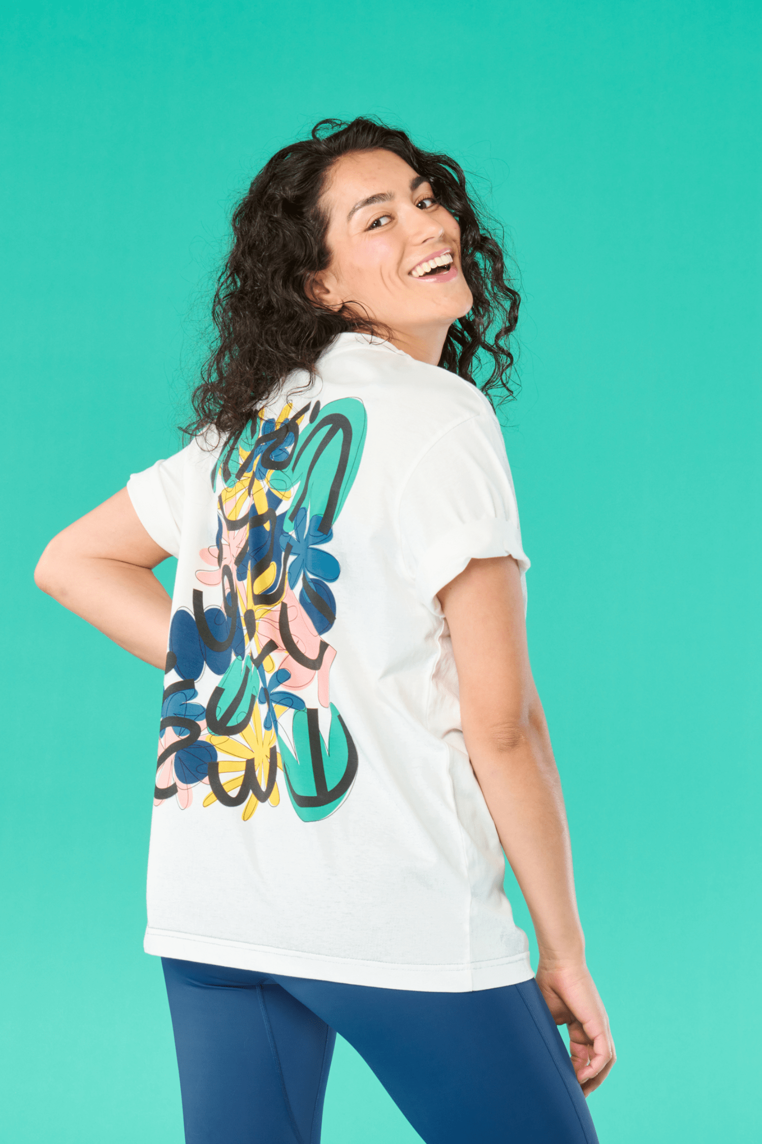 ACAI X Caroline Dowsett Outdoorsing Tee - Flowers