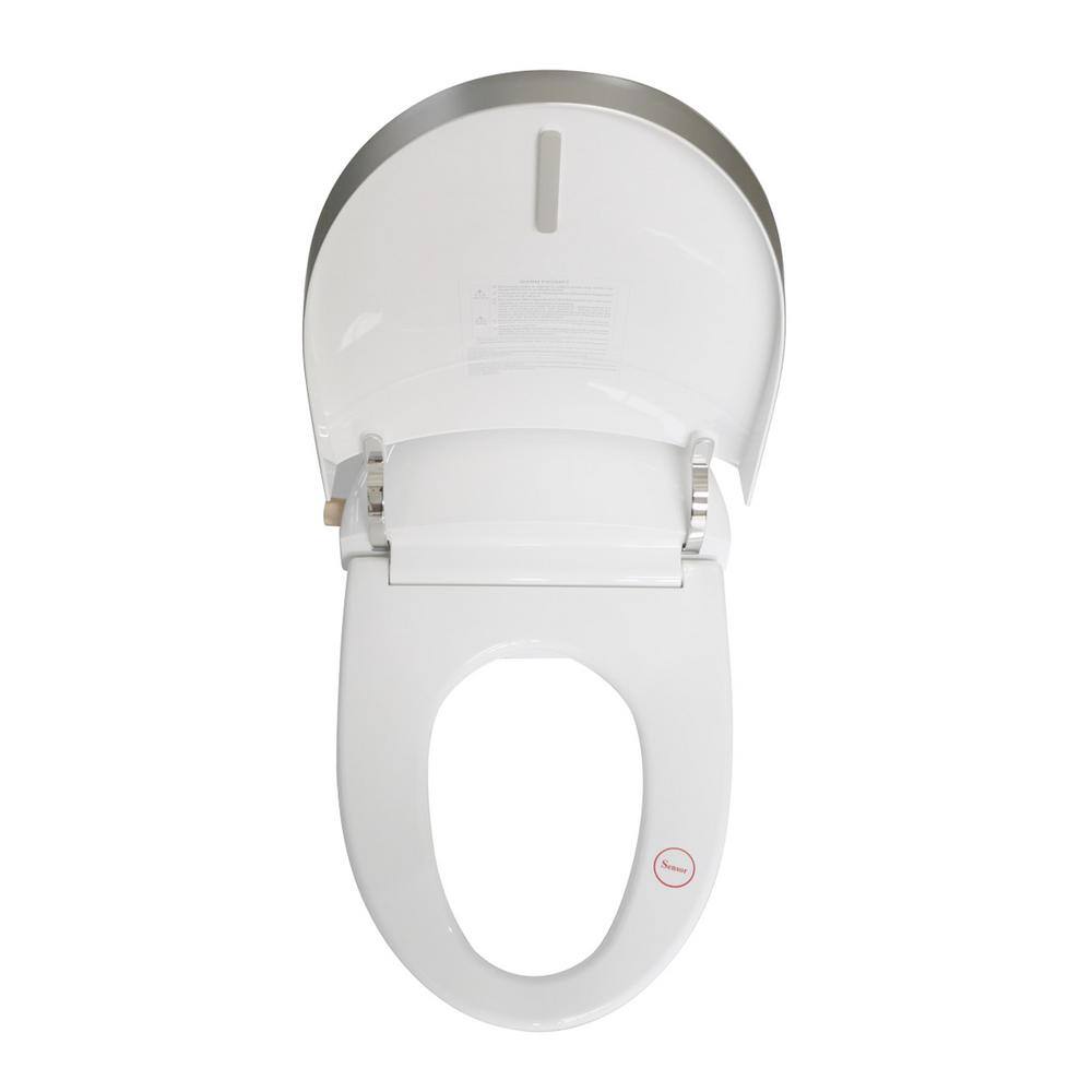 HOROW Electric Smart Bidet Seat for HR-0020Y Bidet Toilet in. White Replacement Bidet Seat HR-0020Y-1