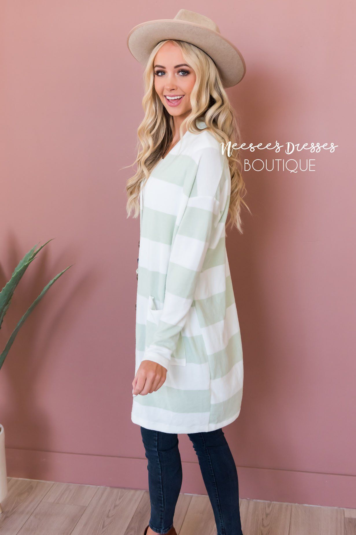 Take Your Chance Modest Cardigan