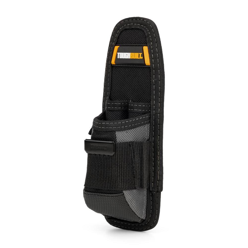 TOUGHBUILT Utility Pouch Black with 5 pockets and loops including plastic-lined utility knife pocket TB-30