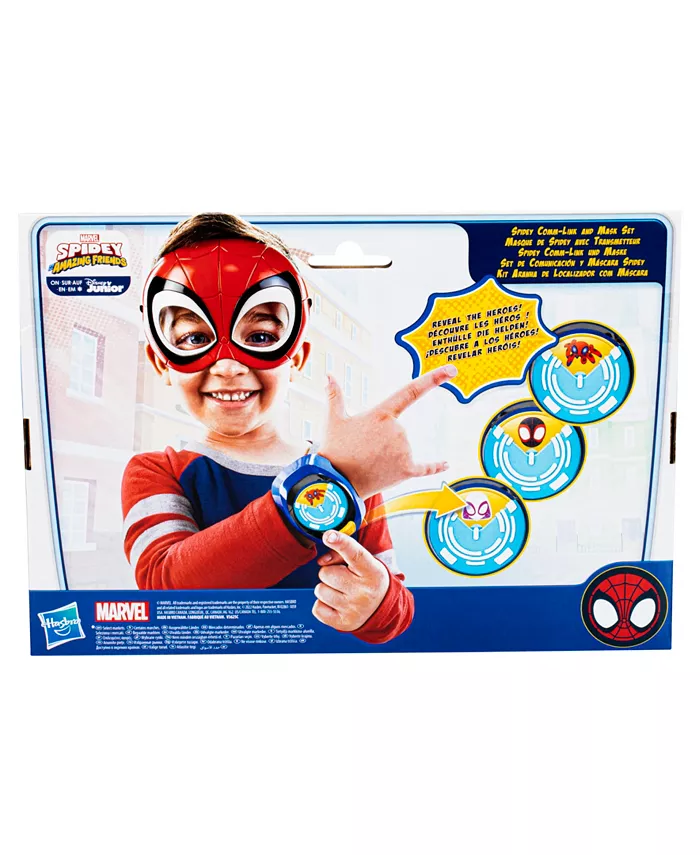 Spidey and His Amazing Friends Spidey Comm-Link and Mask  Set of 2