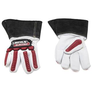 Lincoln Electric Large Impact and Cut Resistant Welding Gloves KH846L