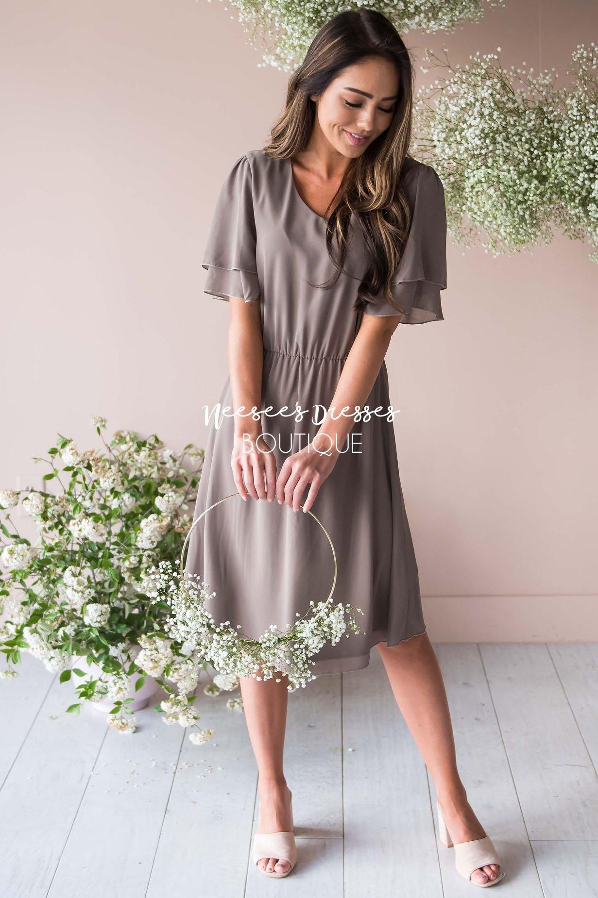 The Claire Chiffon Dress