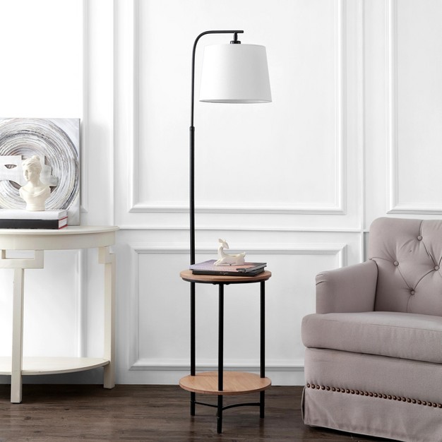 Henley Floor Lamp Matte Black Safavieh